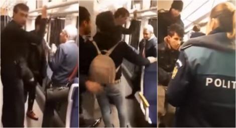 Un tren întreg de călători, terorizat de trei imigranți. Au vrut să-i jefuiască și i-au amenințat cu moartea până și pe controlori: „I-au făcut semn că-i taie gâtul”- Video