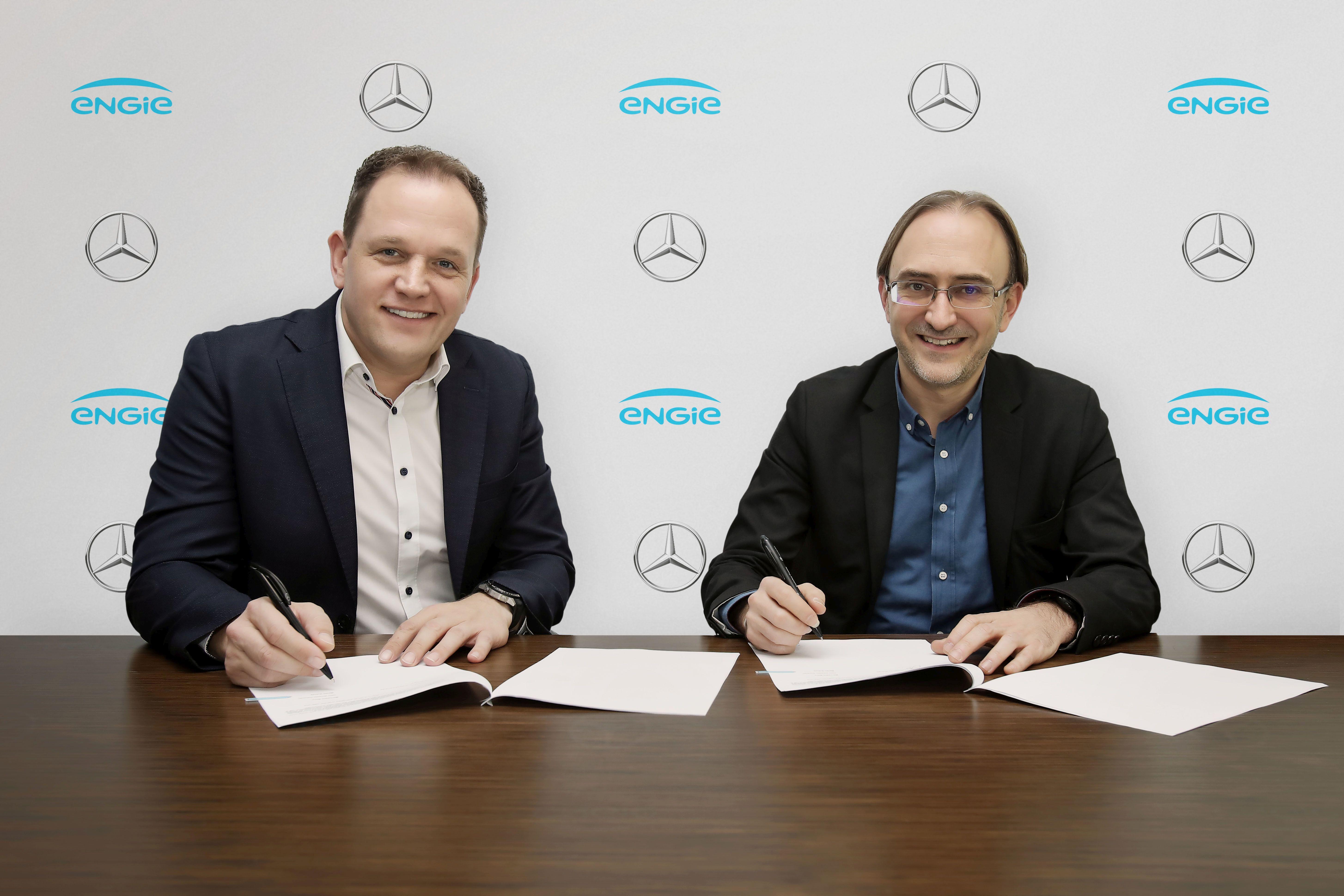 Engie Romania anunţă un parteneriat cu Mercedez-Benz Rom&acirc;nia pentru promovarea mobilităţii electrice. "Avem &icirc;n centrul strategiei tranziţia către zero emisii de carbon"
