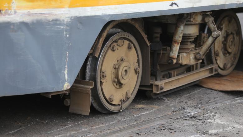 Tramvai deraiat &icirc;n București, marți seară! Circulația pe linia 41 a fost oprită!