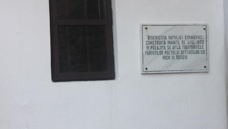 Părinții lui Eminescu sunt îngropați la Ipotești