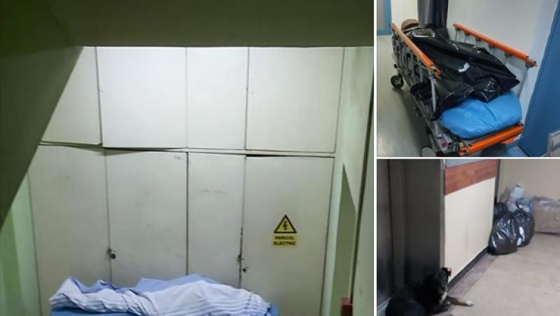 Pacienți morți, abandonați pe holurile Spitalului Universitar