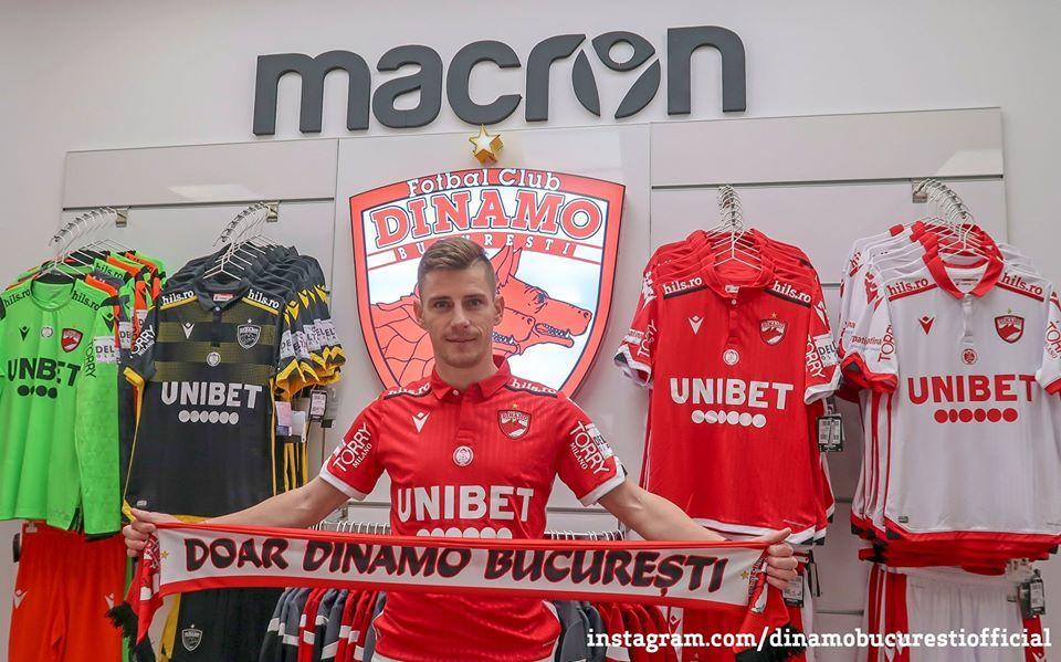 Valentin Lazăr a revenit la Dinamo