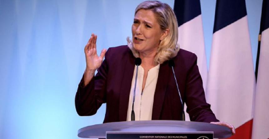 Marine Le Pen &icirc;şi anunţă candidatura la preşedinţia Franţei &icirc;n 2022
