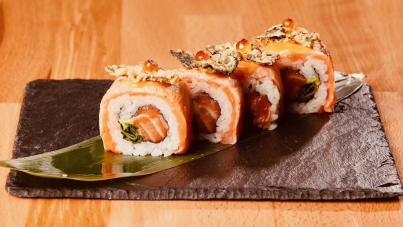 Un sushi extraordinar puteti gasi oricand la Sushi Room din Piata Dorobanti