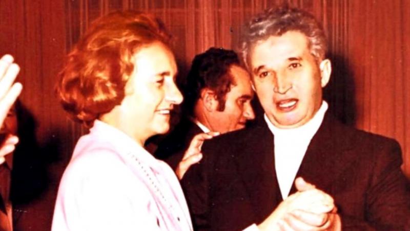 Elena și Nicolae Ceaușescu, la un eveniment
