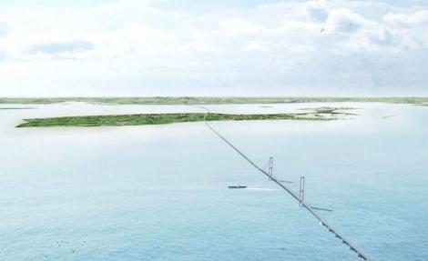 Danemarca vrea să construiscă un pod maritim între Aarhus şi Copenhaga, de 20 de miliarde de dolari