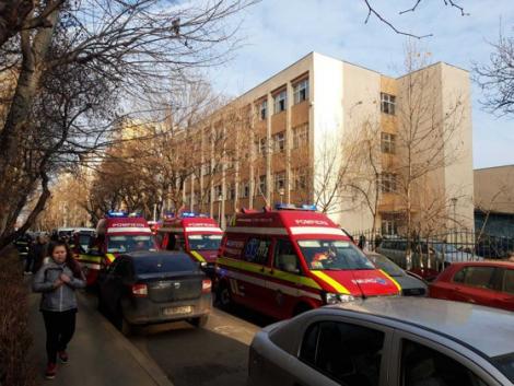 ISU București: 500 de elevi evacuați din Școala 133, medicii intervin