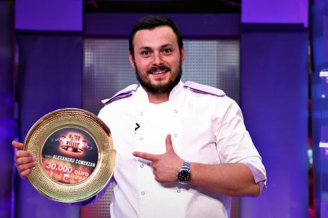 Ce va face Alexandru Comerzan cu marele premiu al sezonului 7 „Chefi la cuțite”. „Sunt nerăbdător”