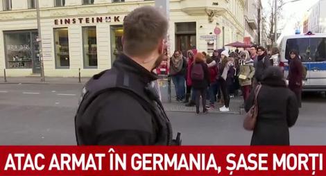UPDATE - Şase morţi într-un atac armat în Germania, presupusul atacator, arestat; atacul pare legat de un diferend personal, potrivit poliţiei