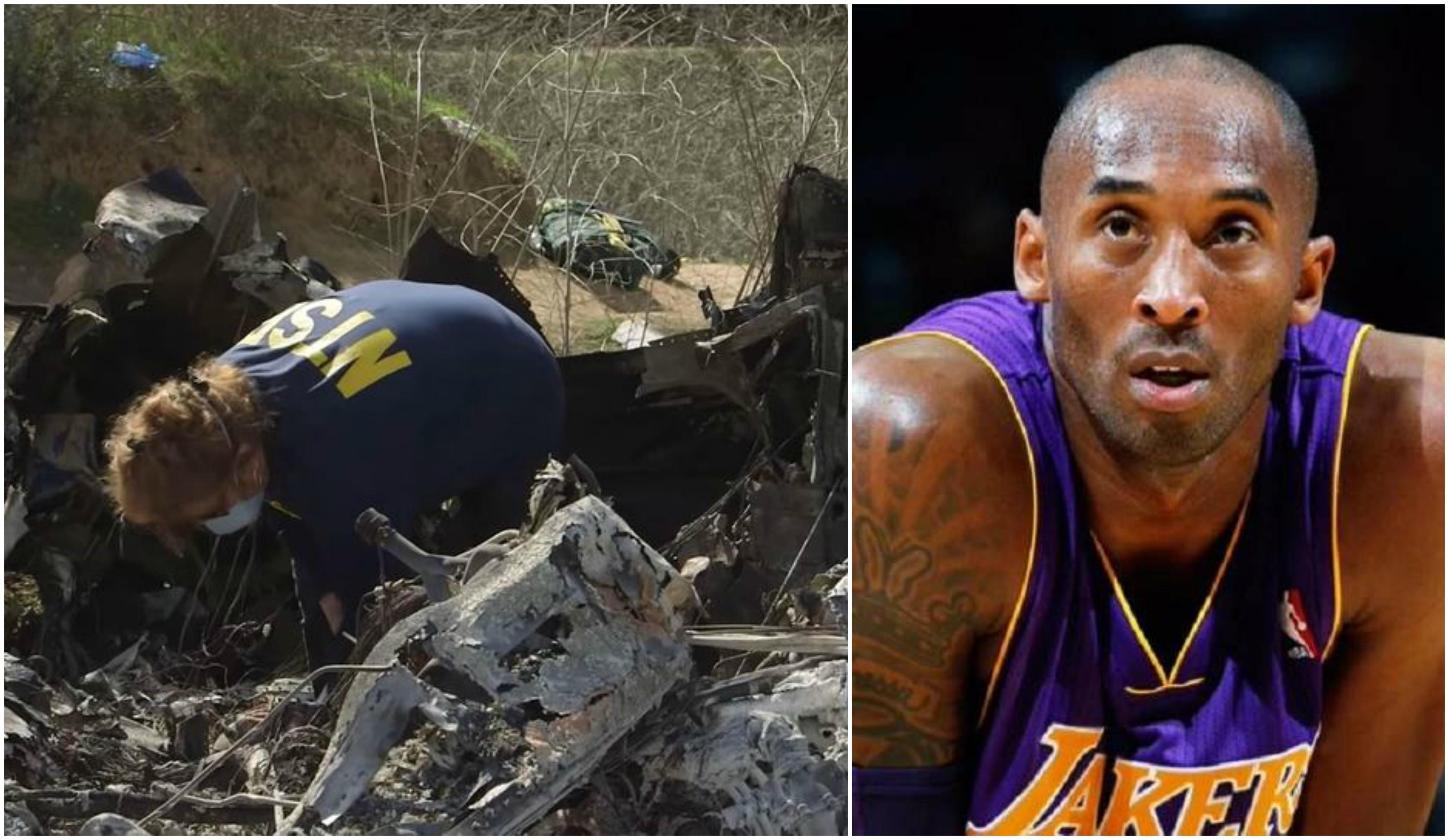 Rămășițele lui Kobe Bryant au fost identificate! Imaginile GROAZEI, de la locul &icirc;n care s-a prăbușit elicopterul! VIDEO