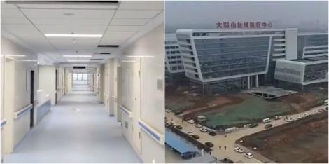 Privește, române, și plângi! Cum arată un spital pe care chinezii l-au deschis în 48 de ore! Au loc aici 1.000 de oameni afectați de coronavirus – VIDEO