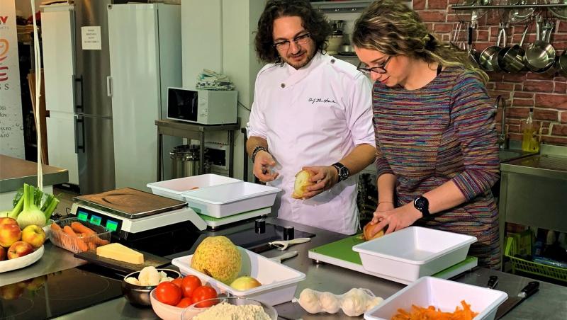 Curs de gătit cu chef Florin Dumitrescu, pentru câștigătorul aplicației „Chefi la cuțite”