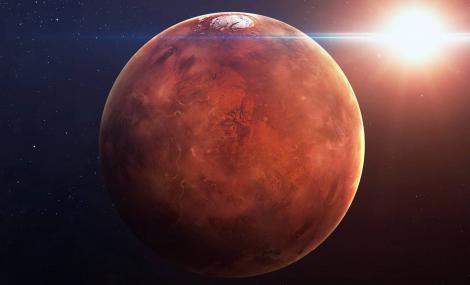 Imagini spectaculoase! Apus de soare văzut de pe planeta Marte surprins de un satelit. "Nu s-a mai văzut așa niciodată"