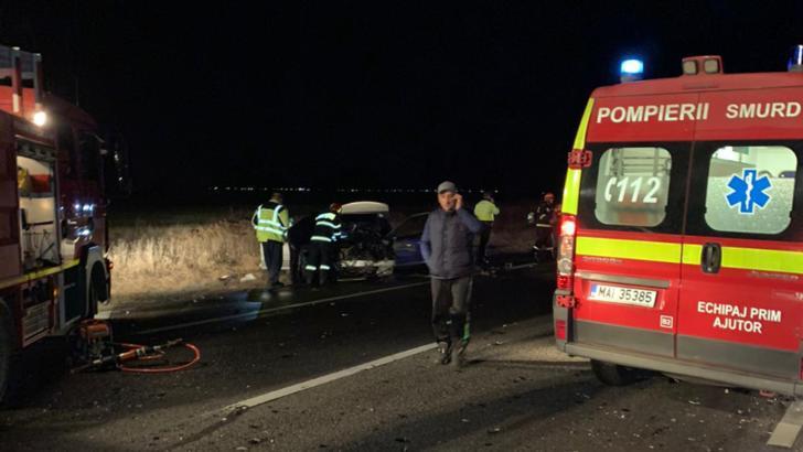 Accident violent &icirc;n Buzău. Două persoane au murit pe DN 2
