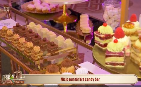 Candy bar - Cel mai în vogă tred  în privința nunților din  anul 2020. Restaurantele  se vor întrece în a-i impresiona pe nuntași cu diverse feluri de candy bar