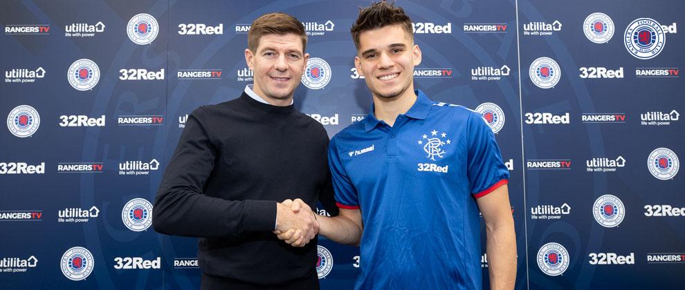 Inais Hagi a semnat contractul cu Rangers