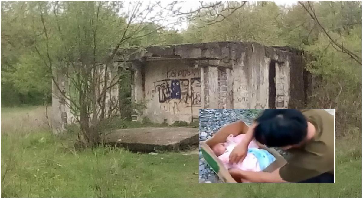 Un bebeluș nou-născut, abandonat &icirc;ntr-o casă părăsită, &icirc;n Olt! Mama micuțului a fost găsită după c&acirc;teva ore