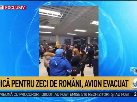 BREAKING NEWS. Panică pentru zeci de români! Avionul în care se aflau a fost evacut de urgență
