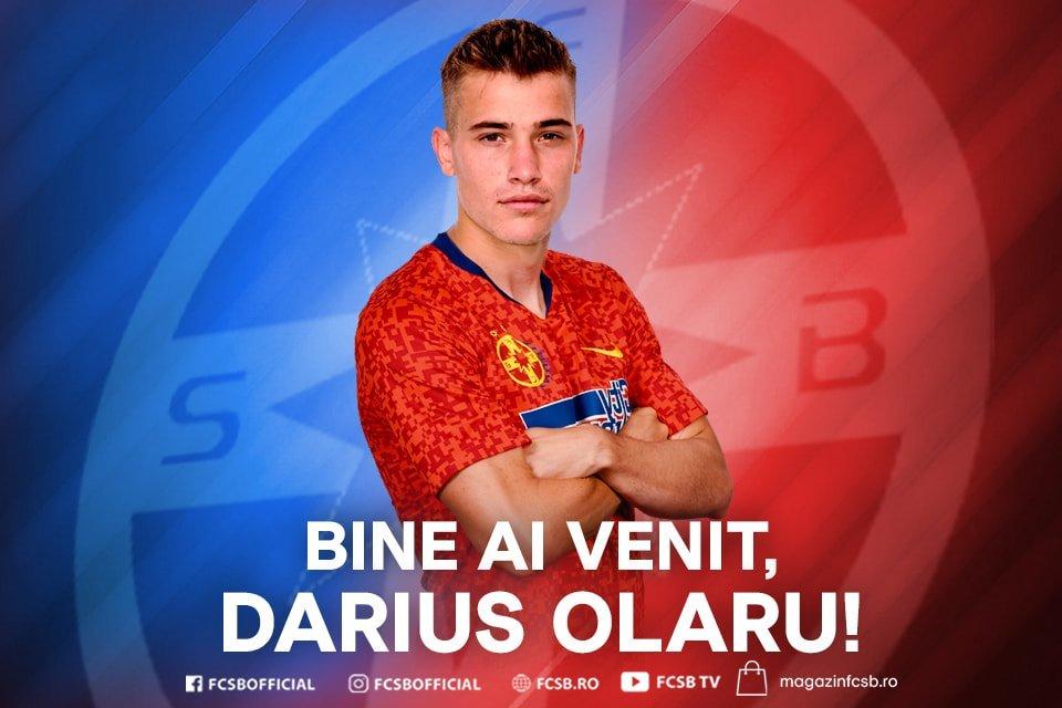 FCSB anunţă transferul lui Darius Olaru şi &icirc;ncheiarea contractelor cu Ioan Hora, Juvhel Tsoumou şi Bozhidar Chorbadzhiyski