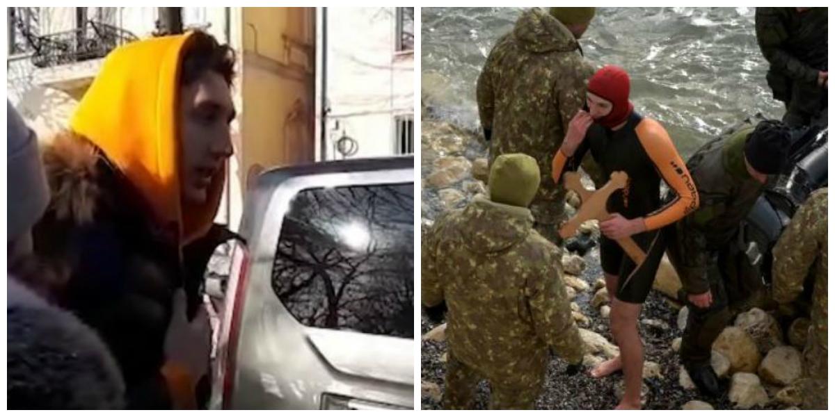 El este t&acirc;nărul care a lovit o femeie, la Constanța, &icirc;n timpul ceremoniei de Bobotează. Primele declarații: &rdquo;Eu am pus primul m&acirc;na, dar n-am avut puterea s-o ridic!&rdquo;