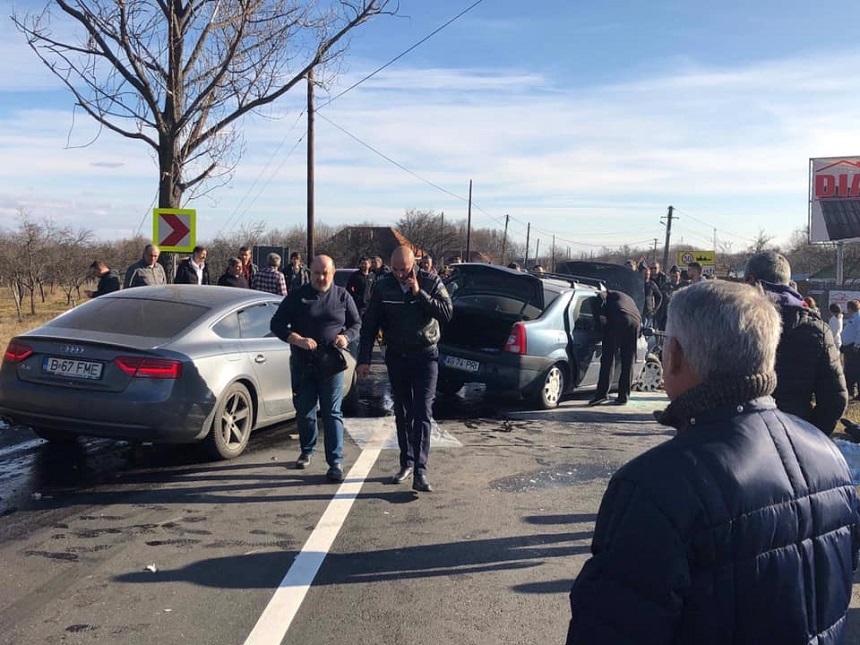 Fostul ministru Daniel Chiţoiu, audiat la Parchetul Tribunalului Argeş &icirc;n legătură cu accidentul &icirc;n care a fost implicat