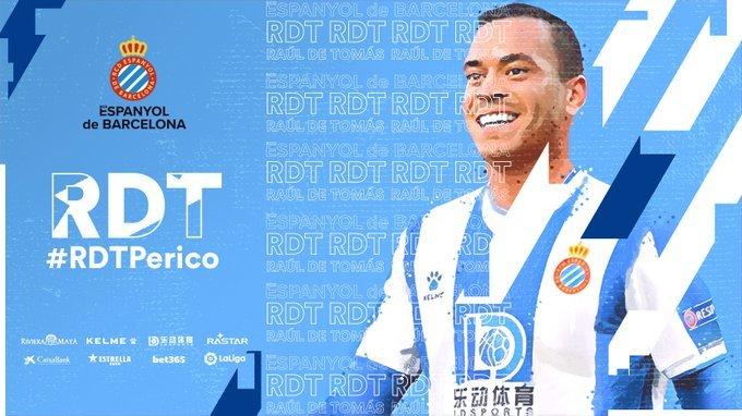 Espanol l-a achiziţionat pe atacantul Raul de Tomas de la Benfica pentru 20 de milioane de euro