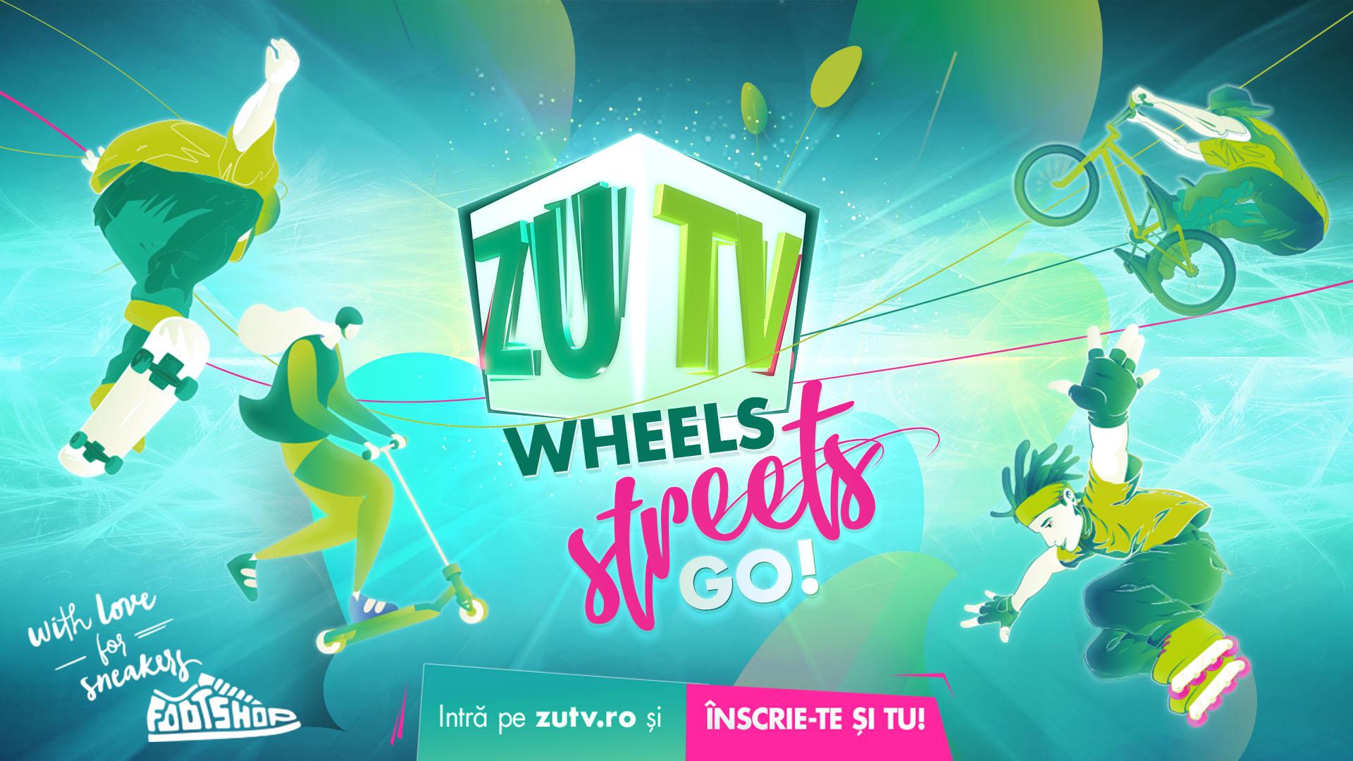 Câștigă premii de senzație! ZU TV a lansat campania „Wheels! Streets! Go!”