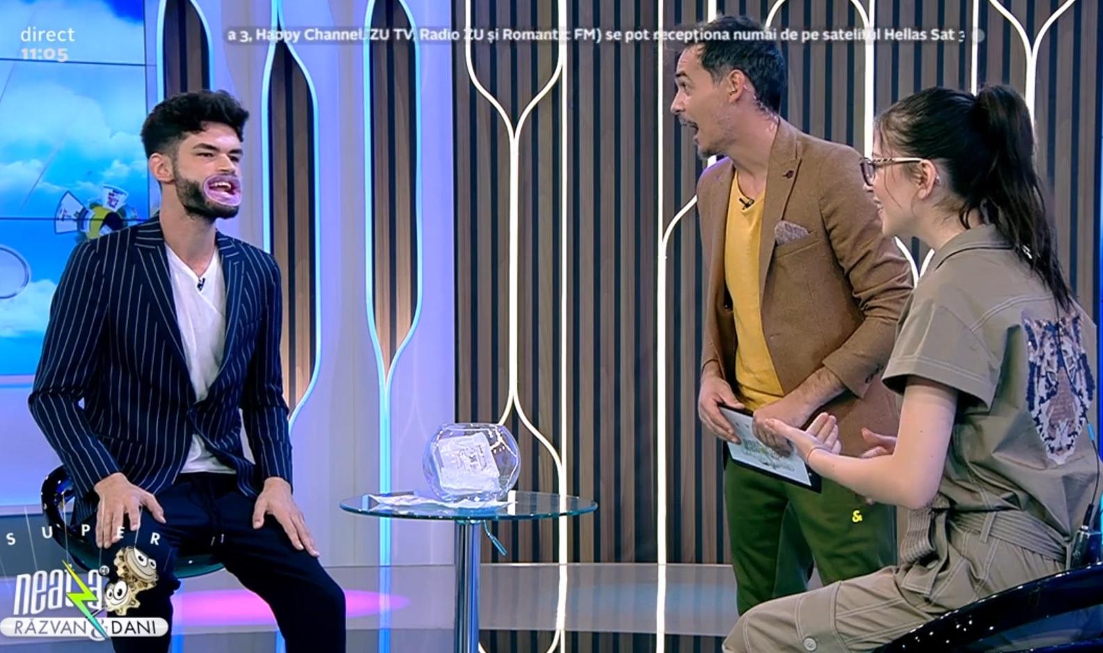 Moment super amuzant cu Cleopatra Stratan si Edward Sanda. Prima lor provocare de la cererea &icirc;n căsătorie