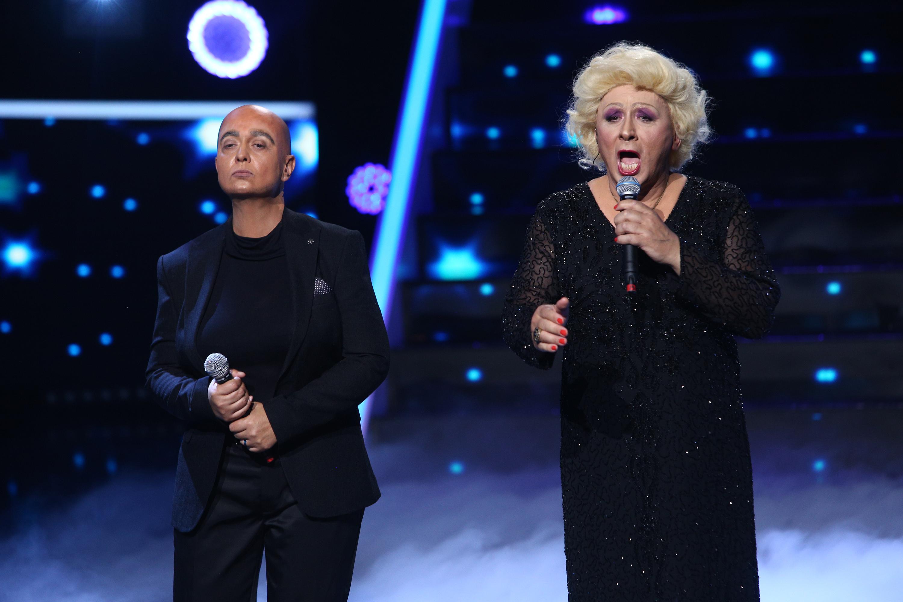 Marcel Pavel se transformă &icirc;n Monica Anghel, iar Monica Anghel &icirc;n Marcel Pavel la Te cunosc de undeva!