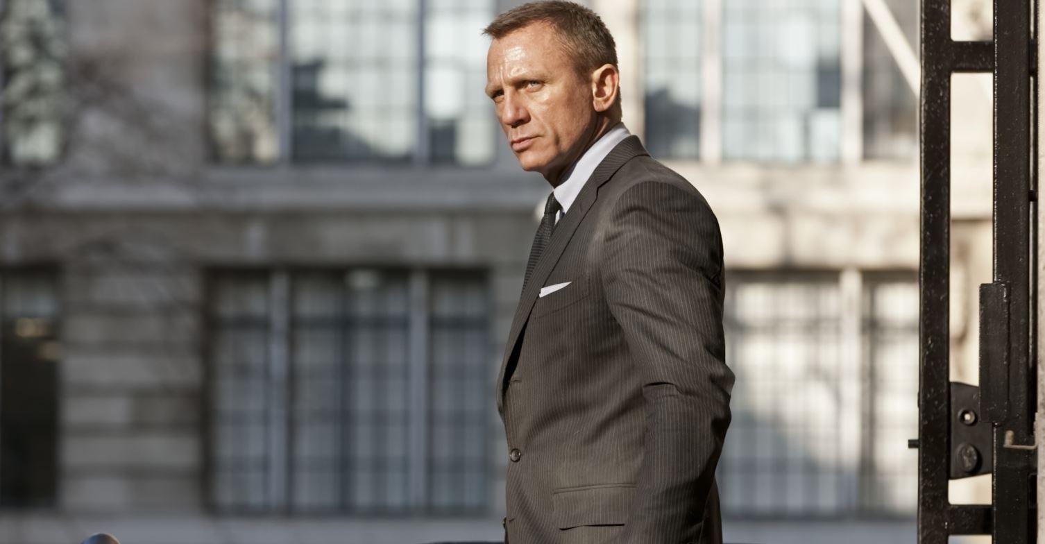 Daniel Craig, actorul care-l joaca pe James Bond, la filmari