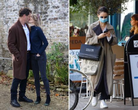 Actorii Dominic West și Lily James, surprinși în ipostaze romantice în Roma. Actorul e însurat