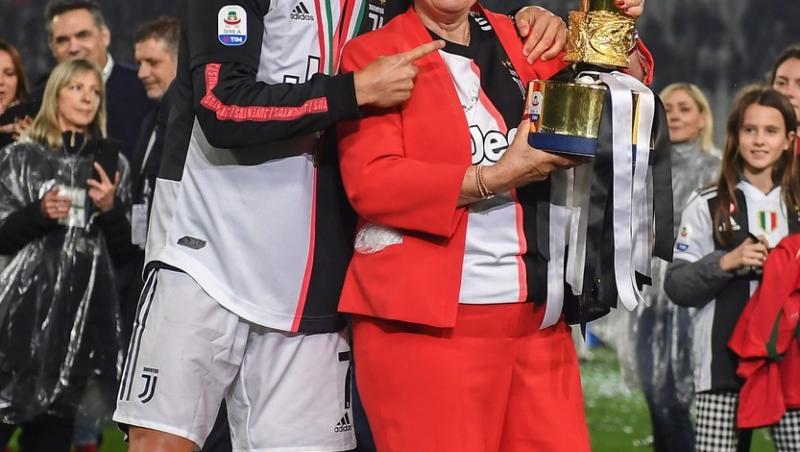 Maria Dolores dos Santos Aveiro si Cristiano Ronaldo, inainte de coronavirus