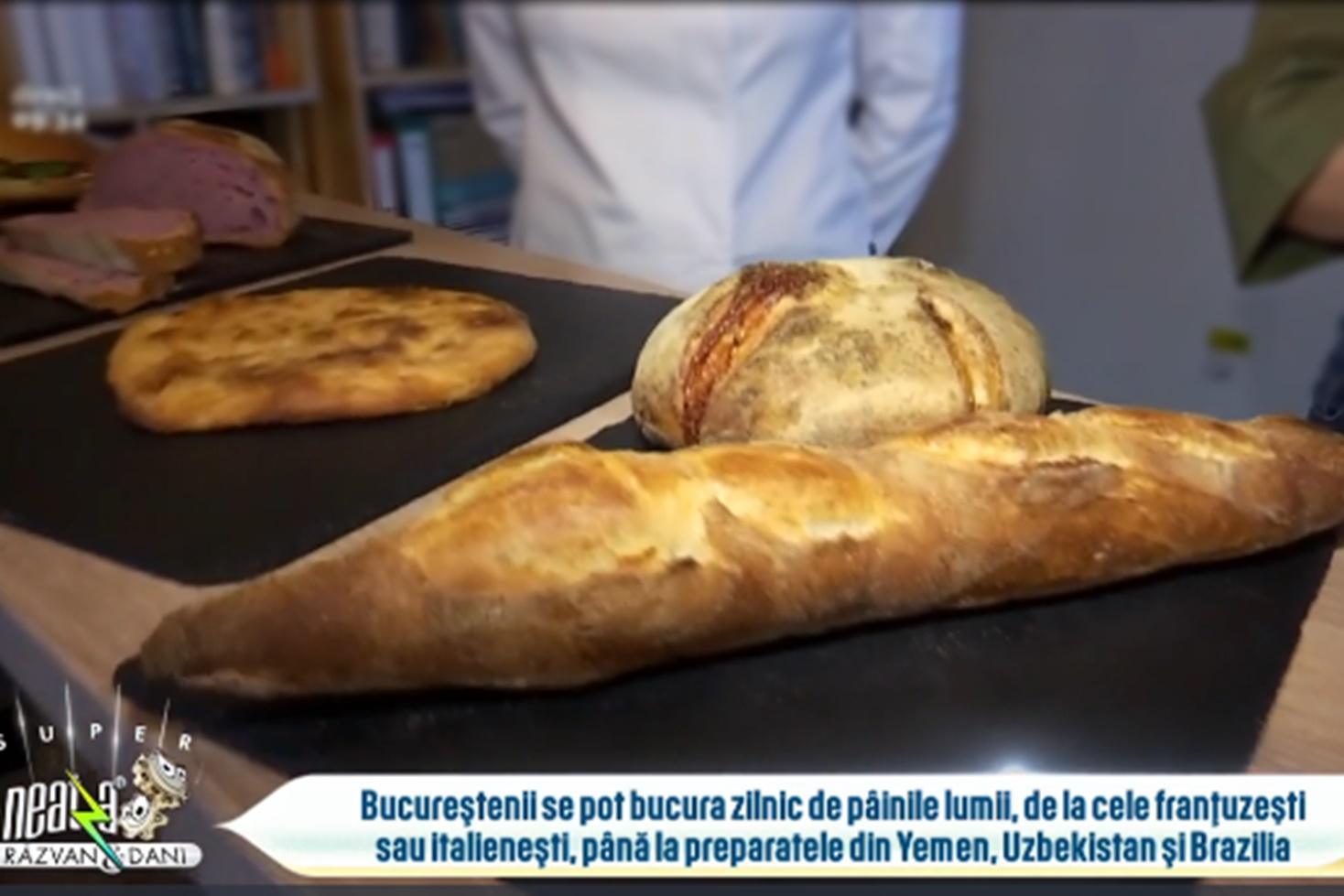 Pâine și produse de patiserie cu inspirație din bucătăriile universale