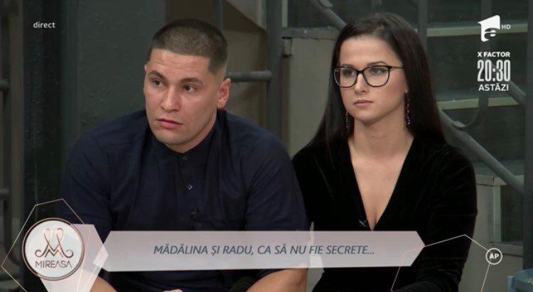 Radu o pune &icirc;n gardă pe Mădălina de la Mireasa: ''Trebuie să fie atentă &icirc;n privința Ionelei și a Ștefaniei!''