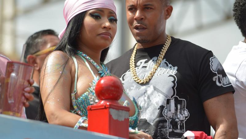 Rapperița Nicki Minaj și soțul ei, Kenneth Petty