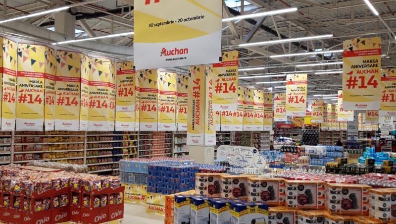 Marea Aniversare Auchan aduce mii de premii și surprize pentru clienți