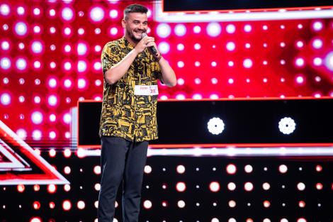 Vasi Bistrae a venit pentru a patra oară la „X Factor”! Ștefan Bănică: „Hai, mă Vasi, cântă din suflet, rupe scena”