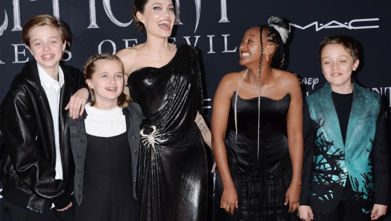 Angelina Jolie și copiii