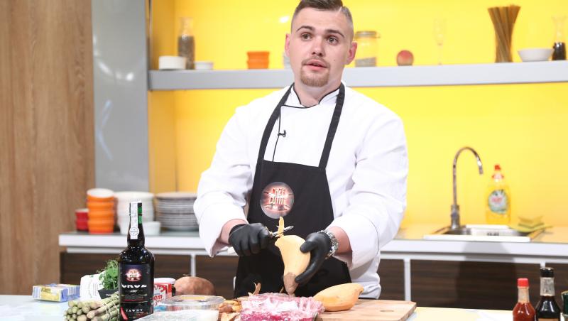 Ștefan Alex Godja, concurent în sezonul 8 al mieisunii „Chefi la cuțite”