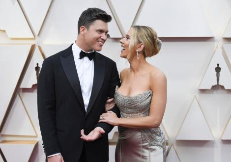 Scarlett Johansson s-a căsătorit cu Colin Jost. Cine este cel de-al treilea soț al actriței