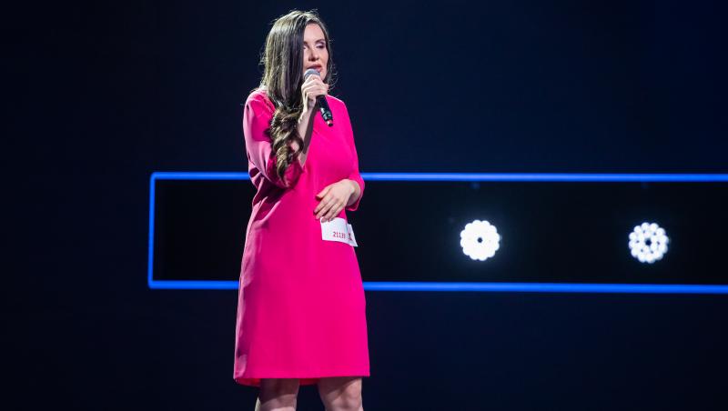 Simona Smultea, prestație pe scena X Factor, ediția 8