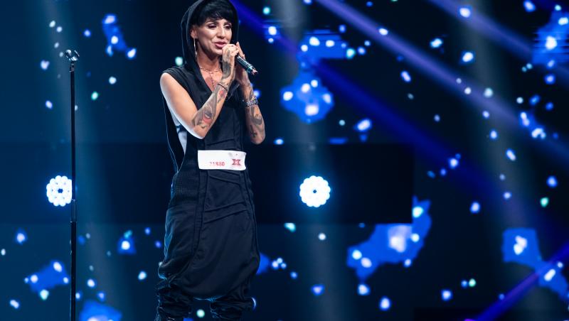 Cristina Gheorghe, prestație pe scena X Factor, ediția 8