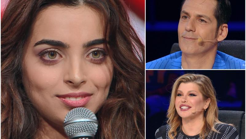 Prim-plan cu Bianca Mihai, concurenta cu cei mai frumosi ochi verzi pe care jurații X Factor i-au văzut