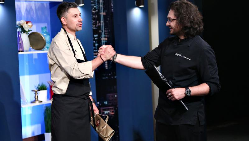Alberto Chelu a primit cuțitul de aur la „Chefi la cuțite”