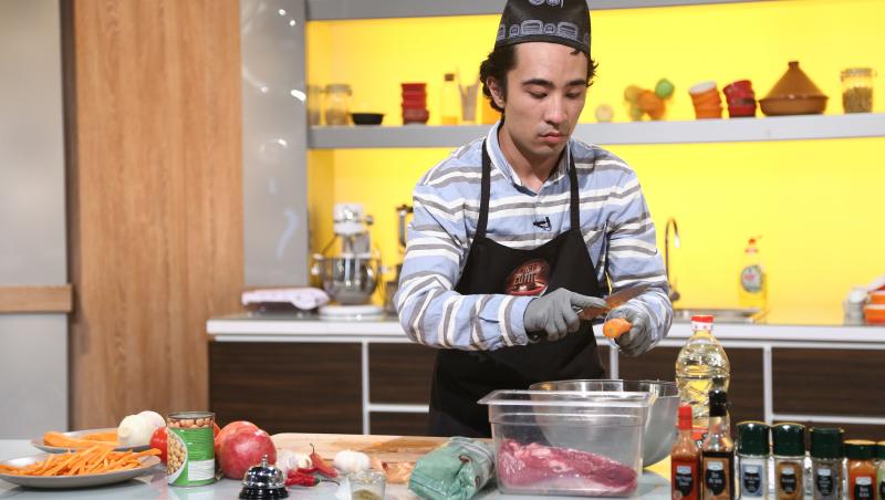 Shavkat Nodirov a făcut senzație la emisiunea „Chefi la cuțite”