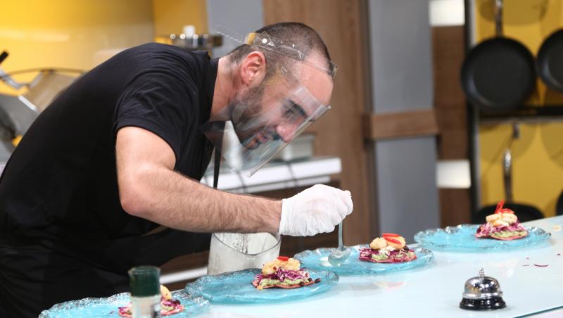 Victor Maftei a pregătit tacos în sezonul 8 „Chefi la cuțite”
