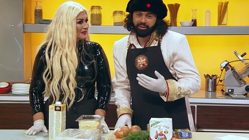 Lena Horvath și Ali Sultanul au făcut show la „Chefi la cuțite”