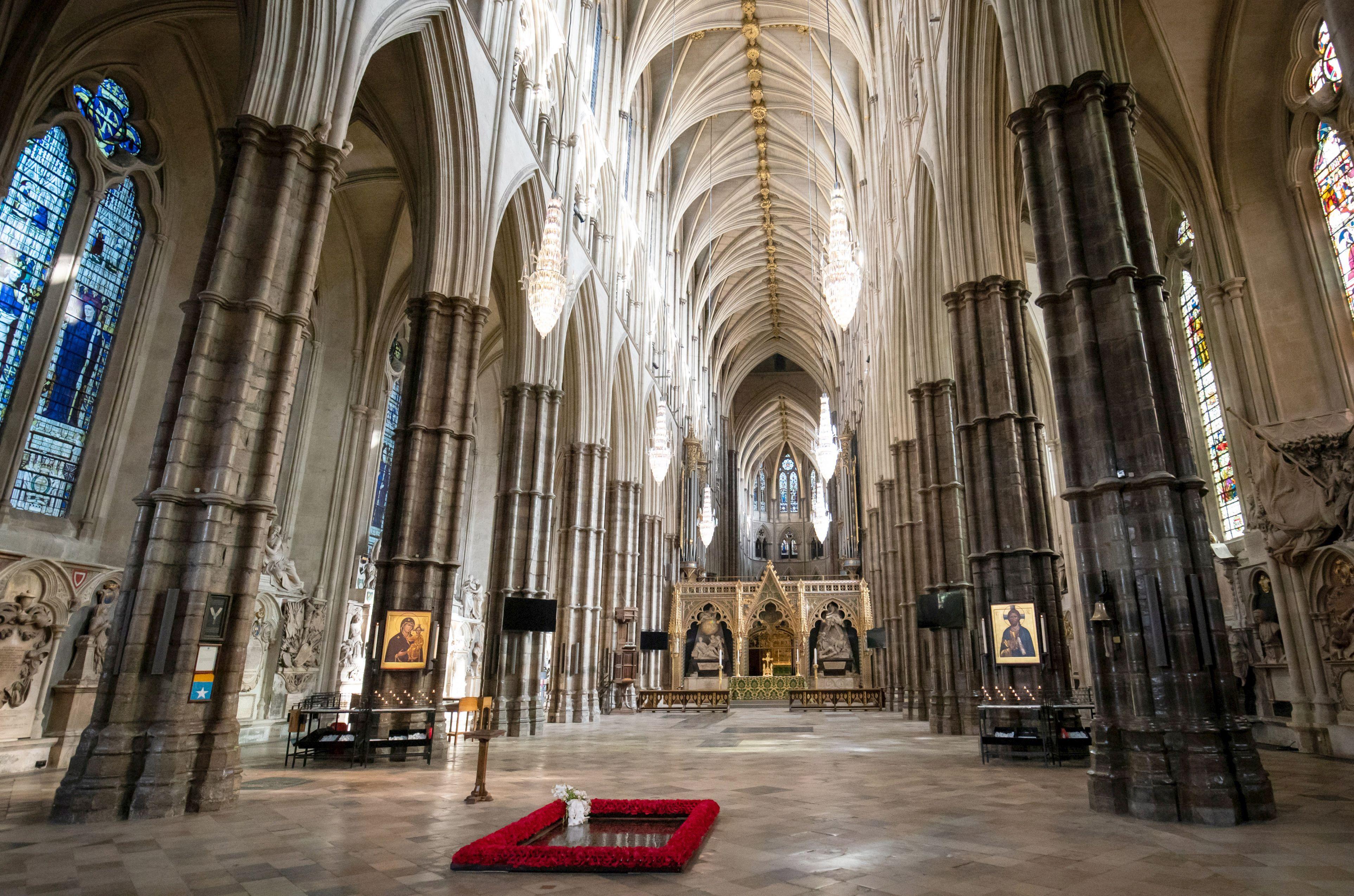 Westminster Abbey, de Ziua Comemorării, 11 noiembrie, 2020