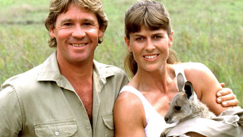 Steve Irwin, Vanatorul de Crocodili, si vaduva sa, Terri Irwin