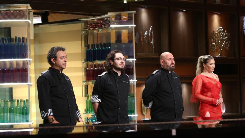 Gina Pistol și jurații emisiunii „Chefi la cuțite”, sezonul 8